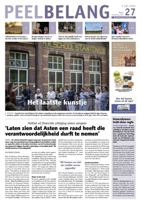 Voorpagina 2 juli 2026