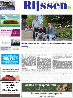 Voorpagina 27 mei