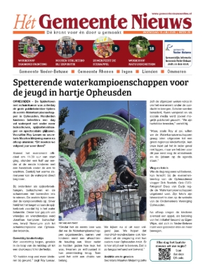 Voorpagina 15 juli 2026