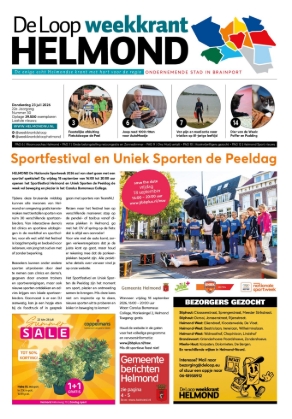 Voorpagina 1_Weekkrant Helmond 23 juli