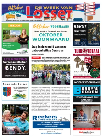 Voorpagina De Week van Losser wk 42 2026