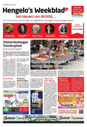 Voorpagina 28 juli 2026