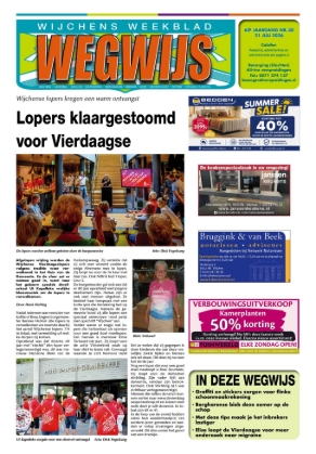 Voorpagina 21 juli