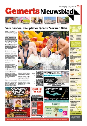 Voorpagina 16 juni