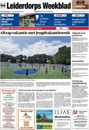 Voorpagina 29 juli