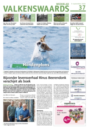 Voorpagina VW 9 september