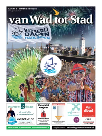 Voorpagina van Wad tot Stad | 2026 | 35 | Visserijdagen