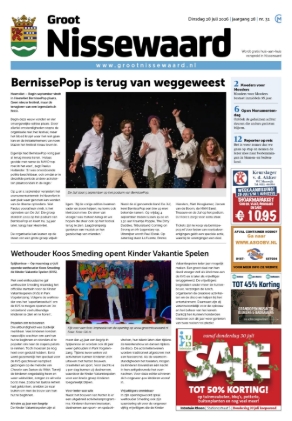 Voorpagina 28 juli