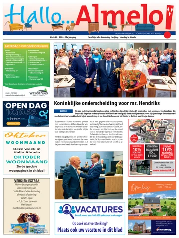 Voorpagina Hallo Almelo wk 40 2026