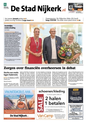 Voorpagina 15 juli 2026